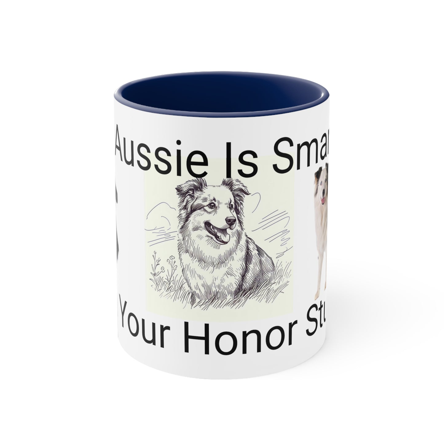 Australian Shephard Accent Coffee Mug, 11oz