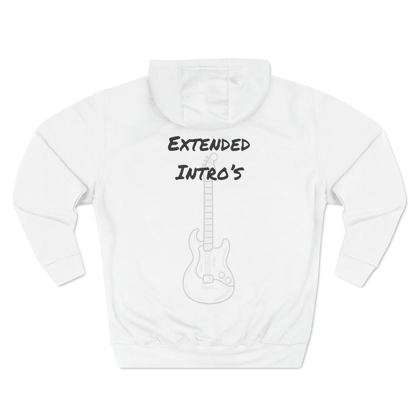 I Love Extended Intro's Fleece Hoodie For Music Lovers