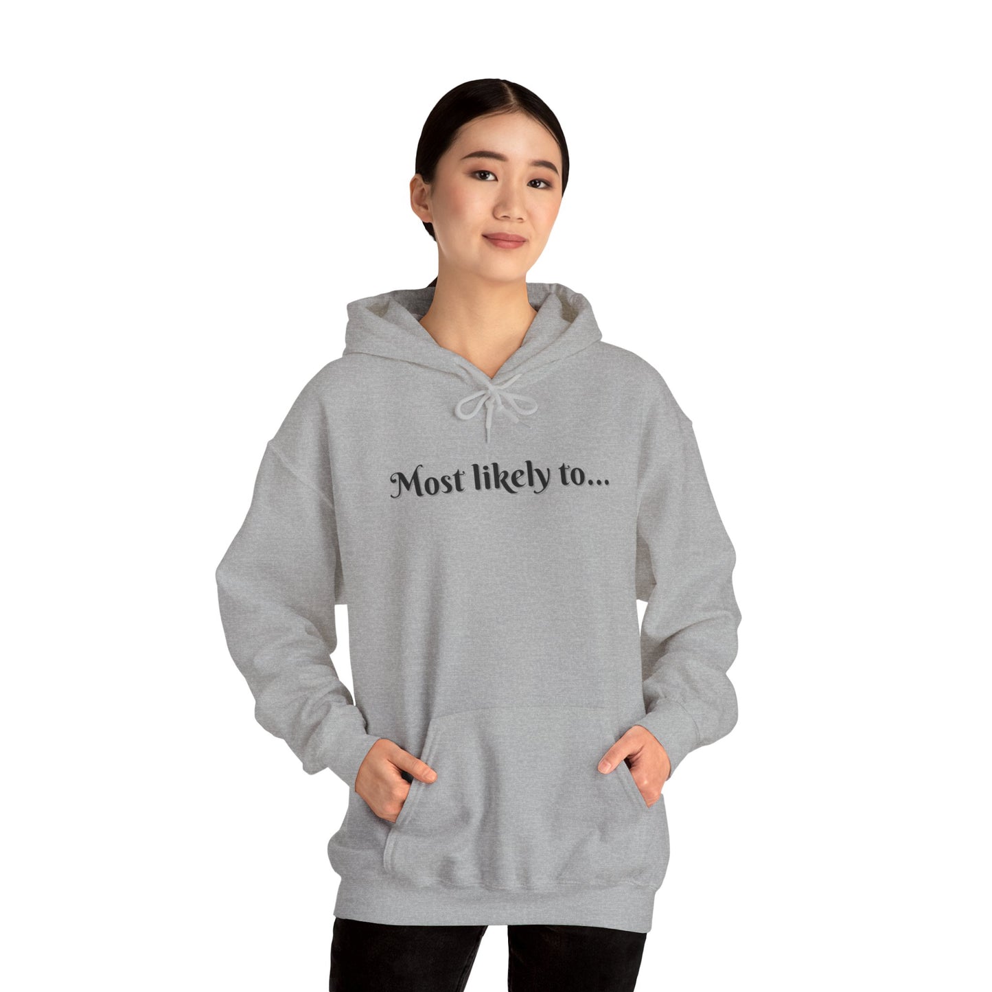 Most Likely To Get Lit For Valentines Day Unisex Heavy Blend™ Hooded Sweatshirt