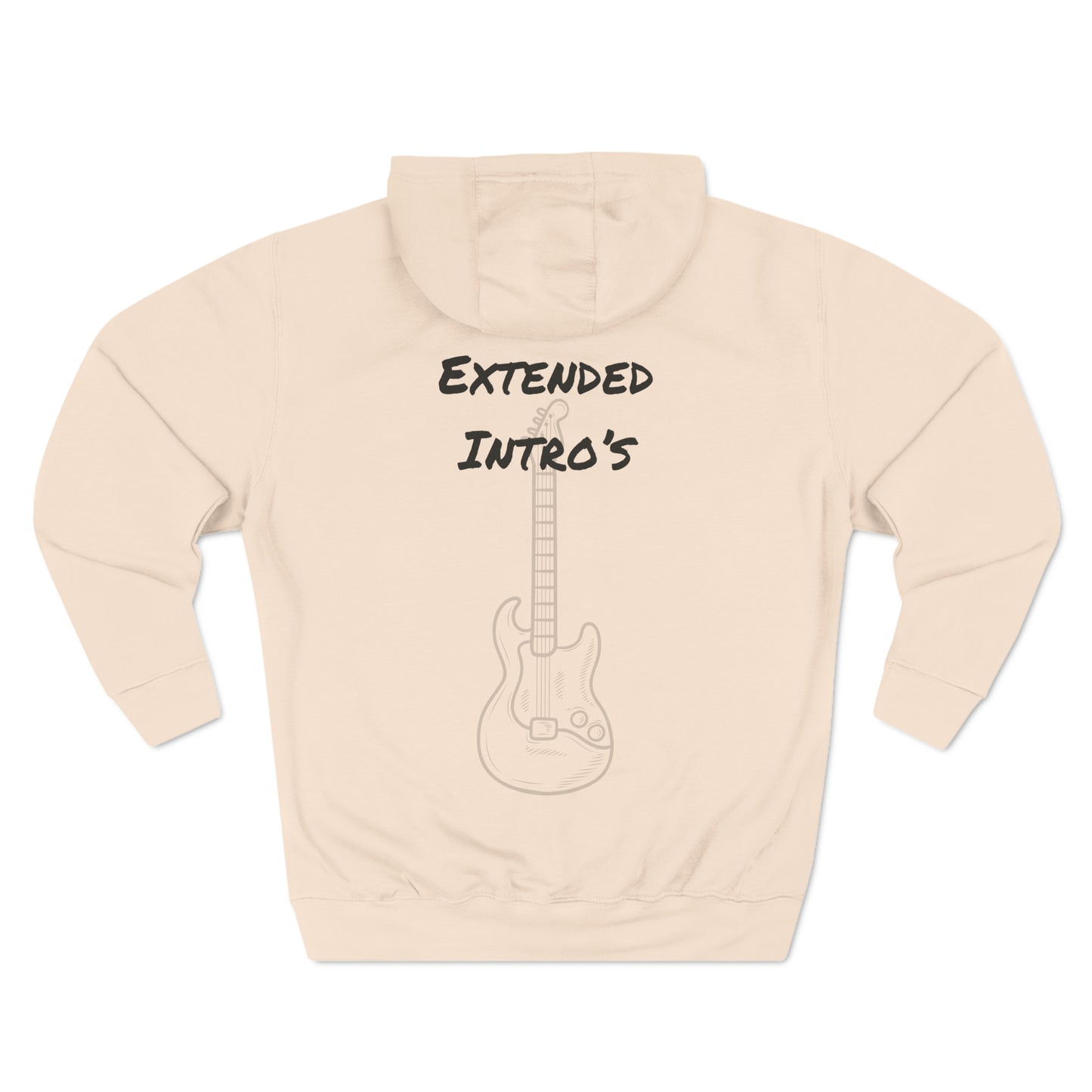 I Love Extended Intro's Fleece Hoodie For Music Lovers