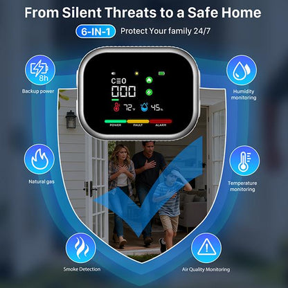 6 in 1 Portable Detector