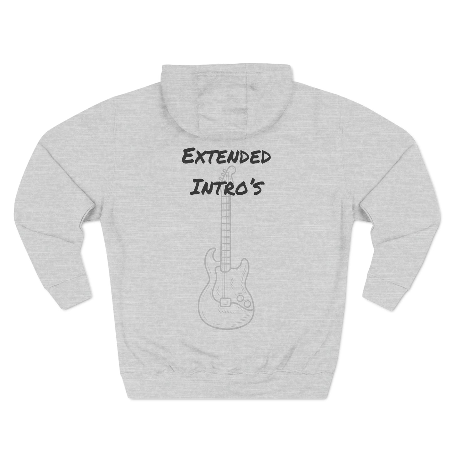 I Love Extended Intro's Fleece Hoodie For Music Lovers