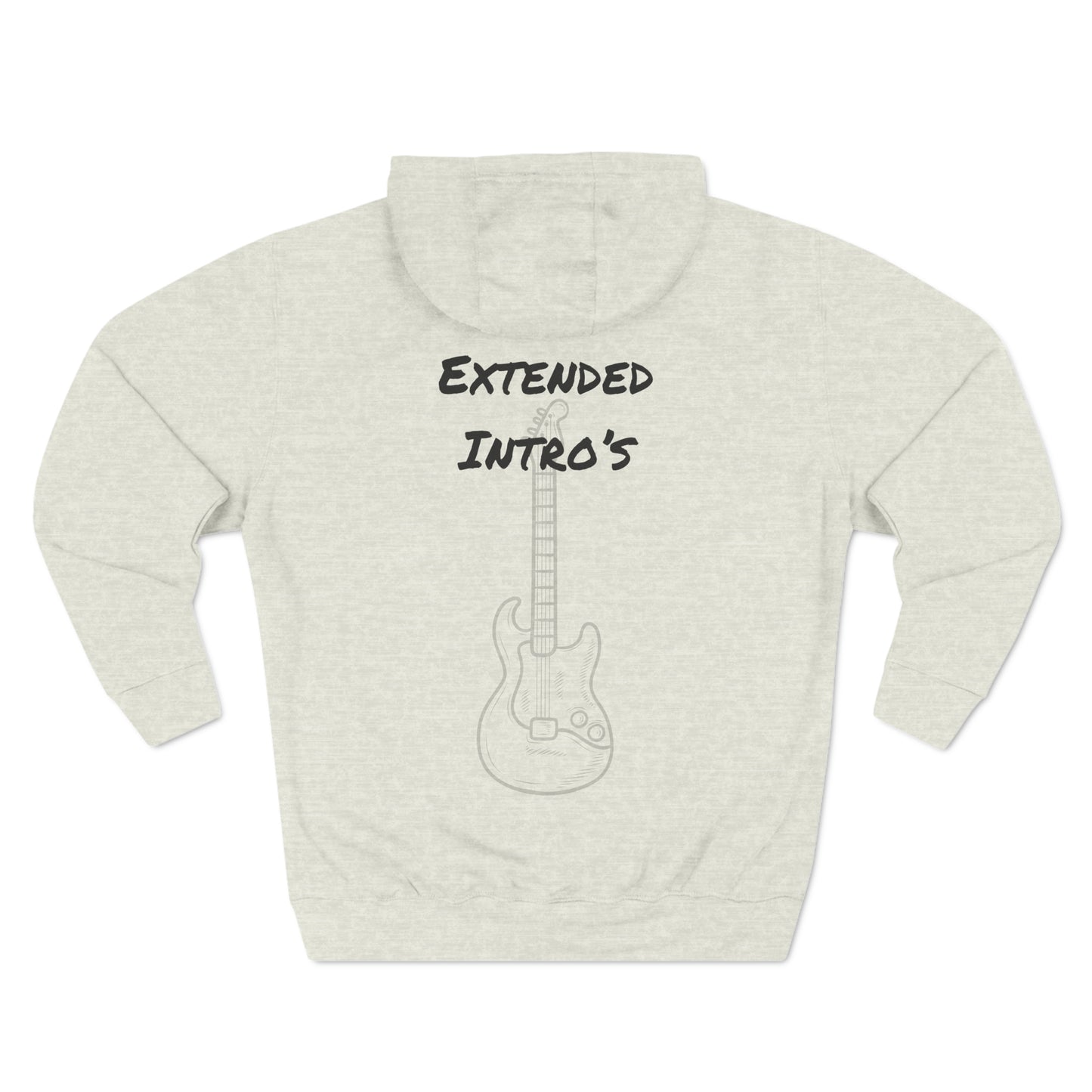 I Love Extended Intro's Fleece Hoodie For Music Lovers