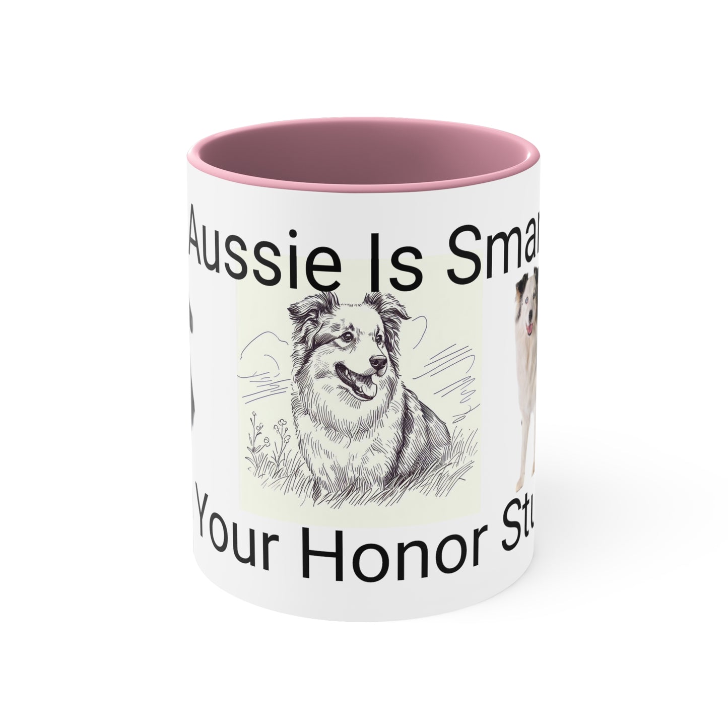 Australian Shephard Accent Coffee Mug, 11oz